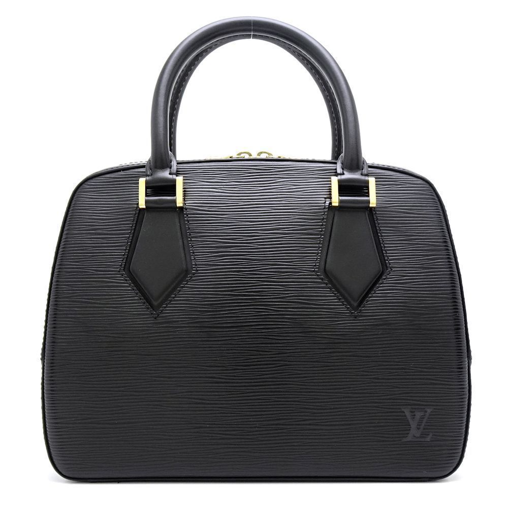 Louis Vuitton Epi Sablon Noir Handbag Black
